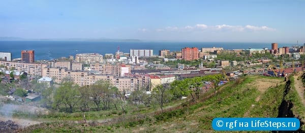 панорама Владивостока