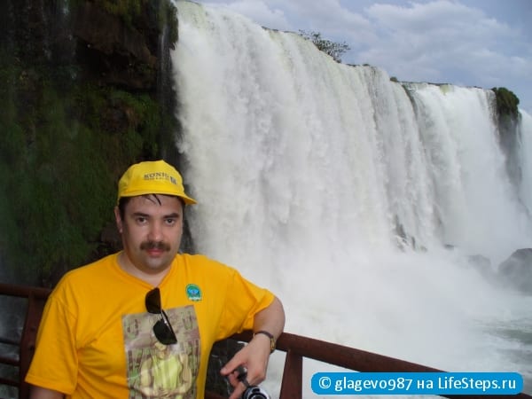 Полюбоваться водопадом Игуасу в Бразилии