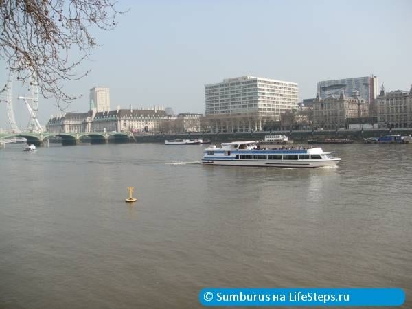 London Eye с другого берега