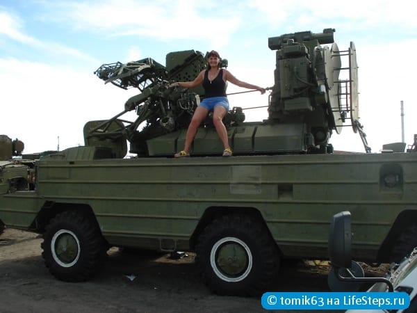 Покататься на танке