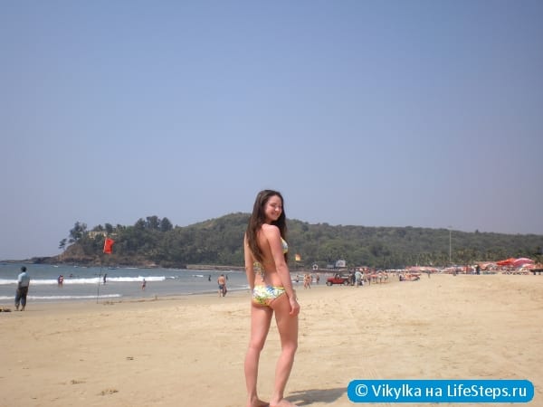 Baga beach