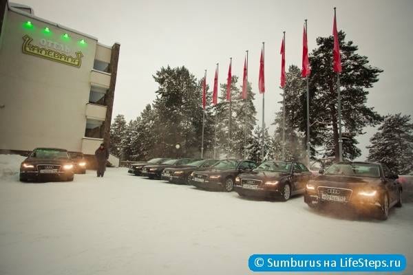 Audi quattro в Карелии