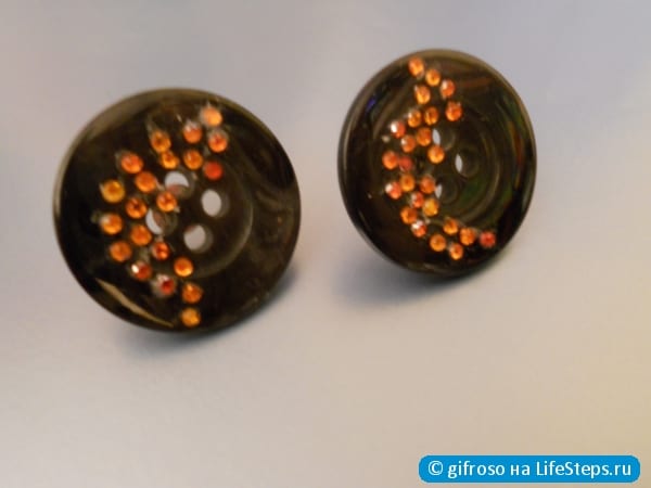 Серьги "Огонь"